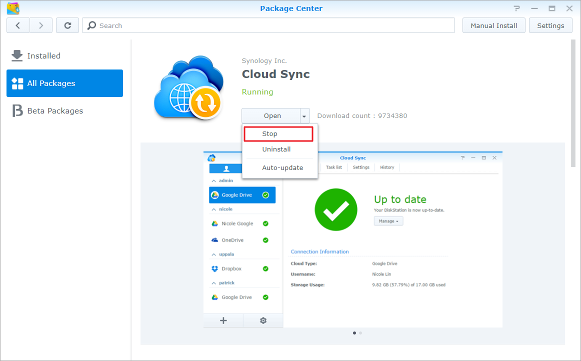 netdrive sync