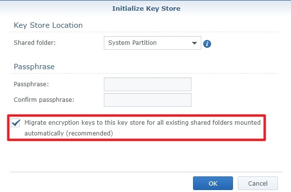 Verschlusseln Und Entschlusseln Von Freigegebenen Ordnern Auf Meinem Synology Nas Synology Inc