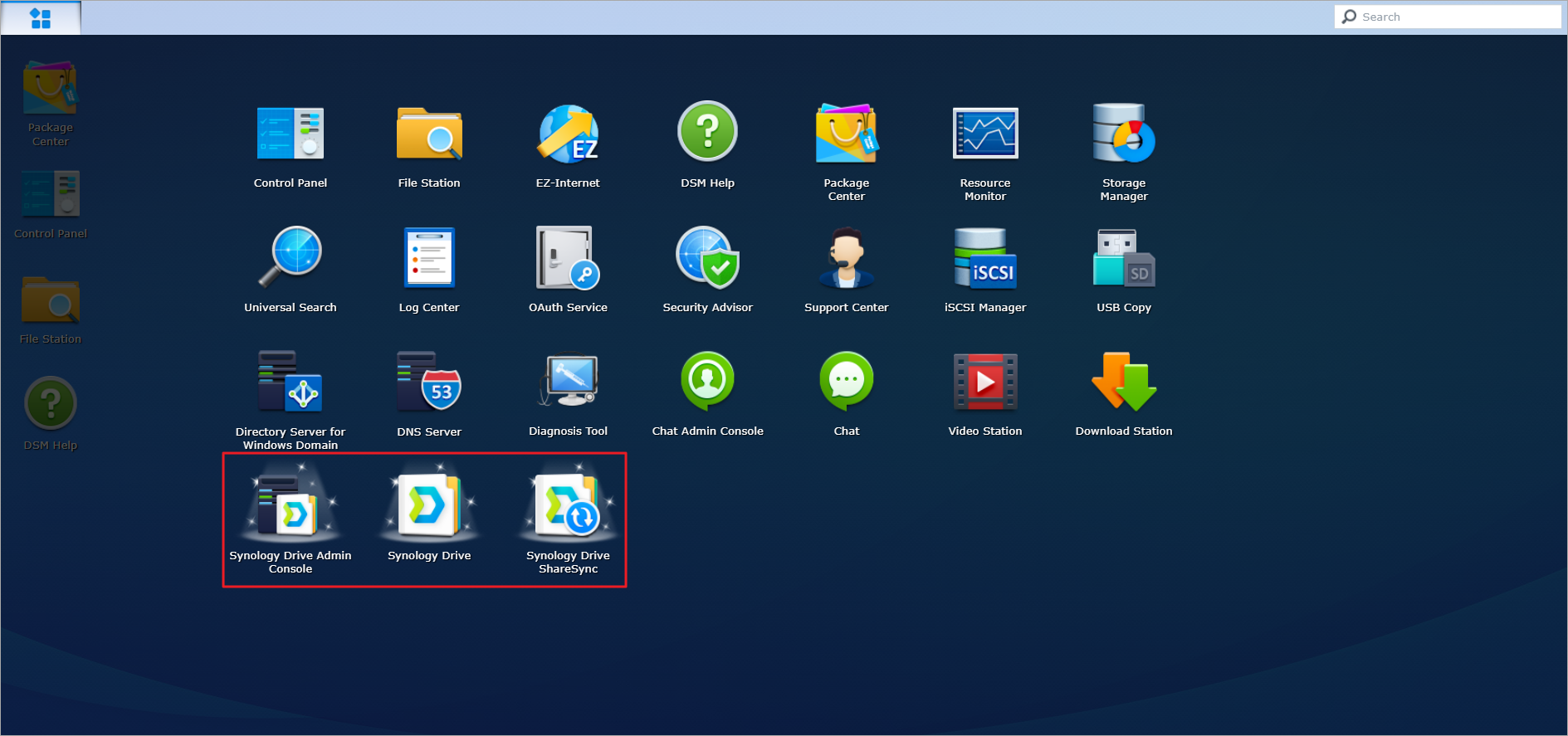 synology drive sharesync download