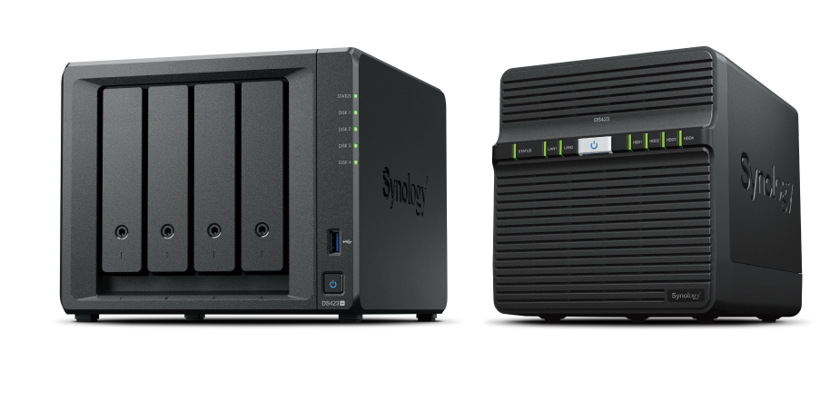Synology® unveils DiskStation® DS423+ and DS423 for home and small