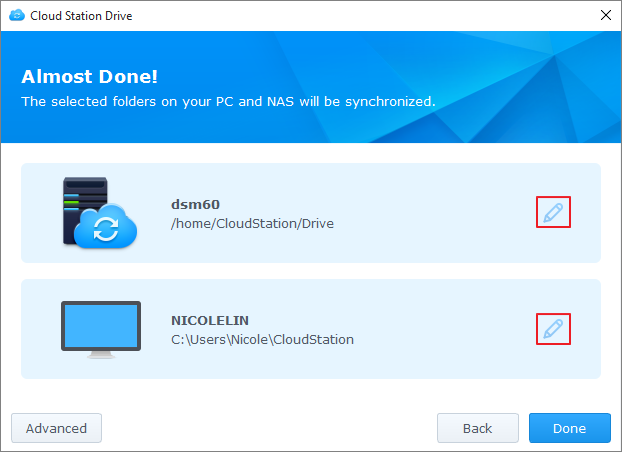 synology cloud station drive does not sync