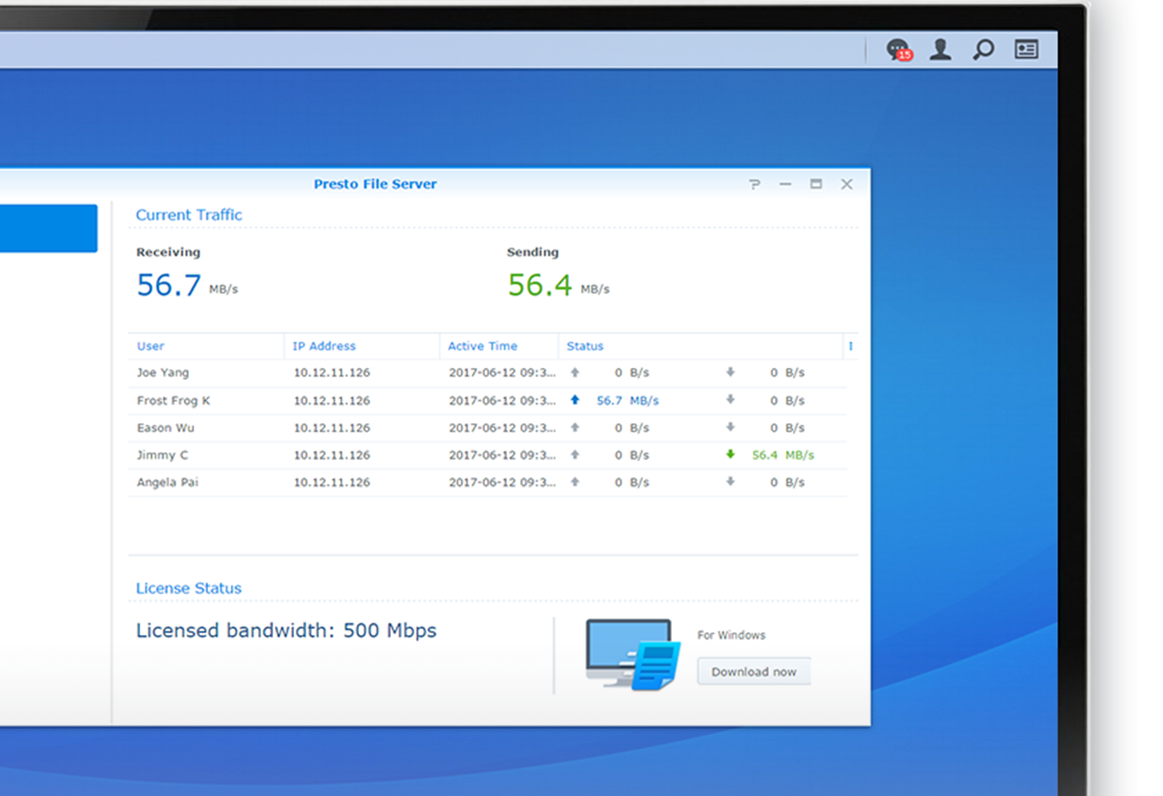 File Sharing Synology Inc