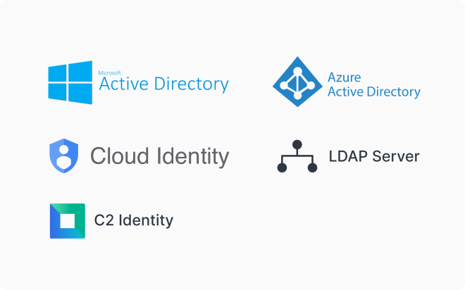 Windows AD, LDAP, and cloud services