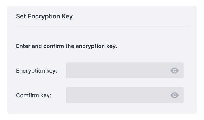 Encrypt your recordings