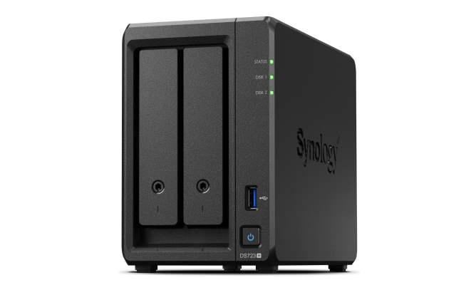 売れ筋半額 Synology DiskStation DS723+ AMD Ryzen R1600CPU搭載多機能2ベイNASサーバー DS  その他周辺機器