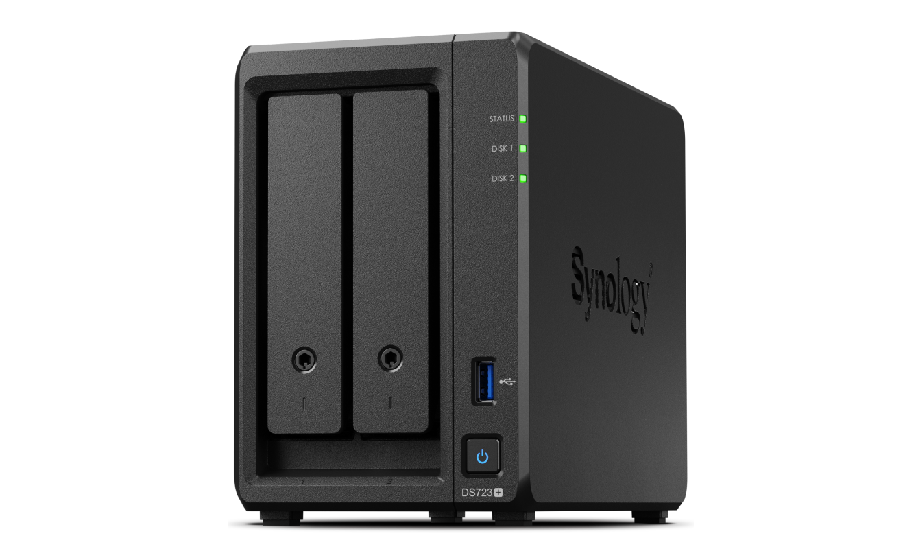 Synology DS220+ NAS 2 Bay Cloud Storage DiskStation With a dual-core 2.0GHz  processor 2GB DDR4 RAM Easy to use and manage