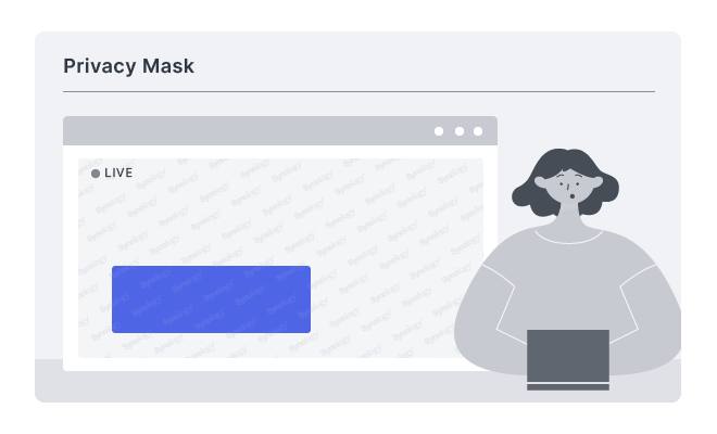 Maskování pro ochranu soukromí a vodoznaky