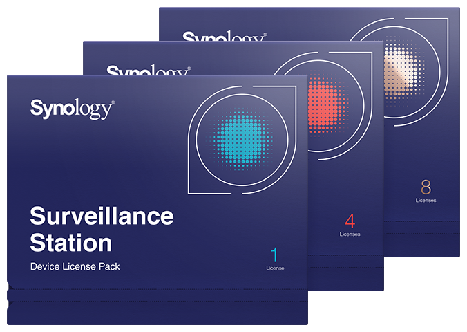 Synology surveillance station camera license plate